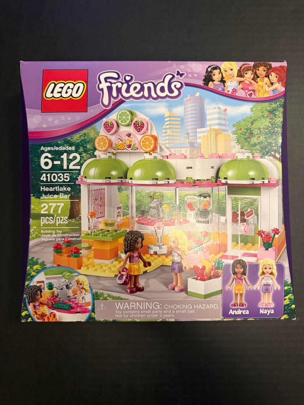LEGO Friends Heartlake Juice Bar - Pink, Green & Purple